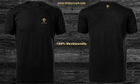 KNEISSL - BIKE  T-Shirt WORLDCHAMPION Merinowolle Schwarz  by Franz Kneissl Design